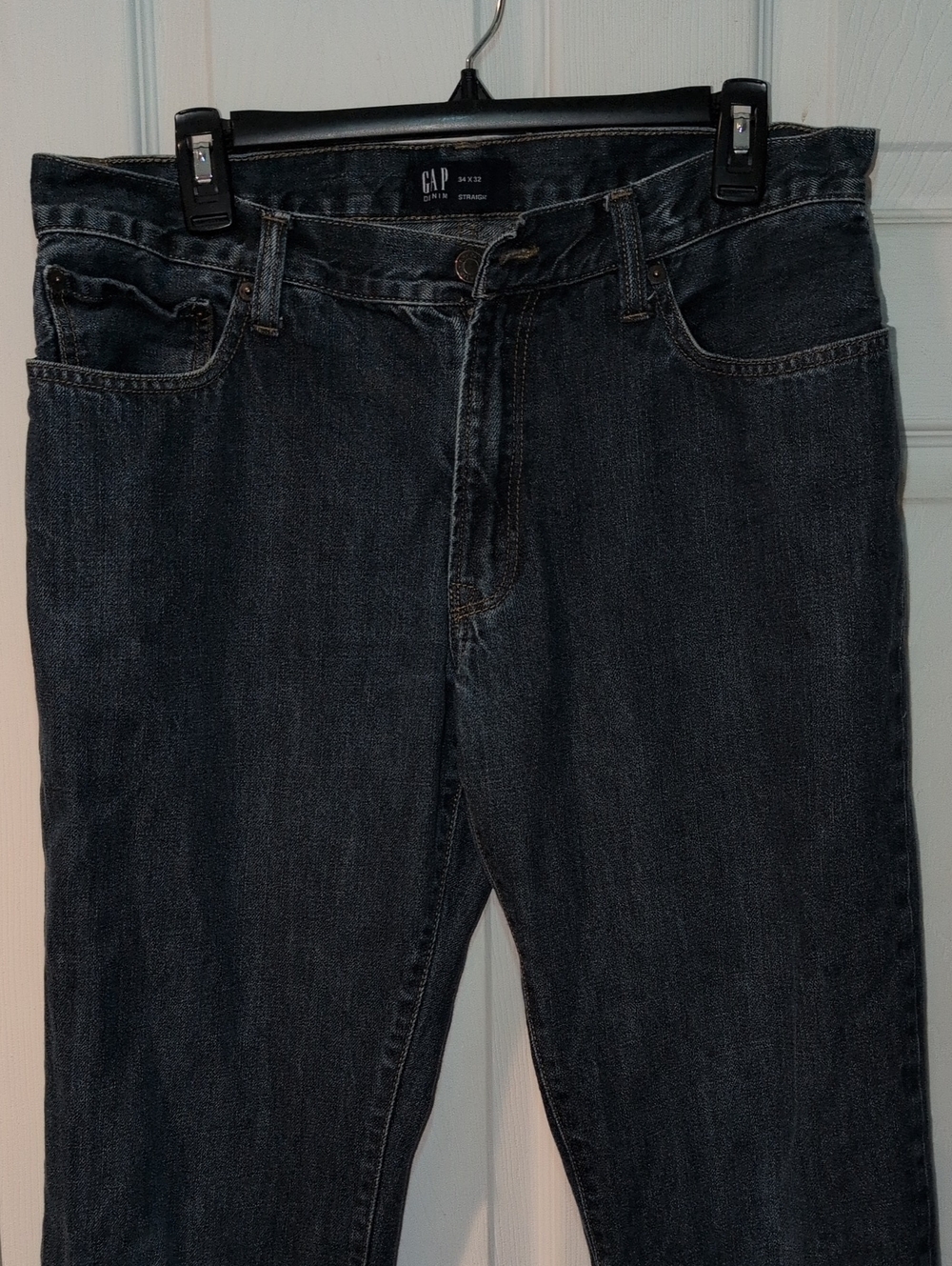 GAP Men's Dark Blue Straight Jeans